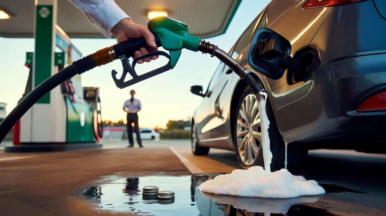 Benzina: ti fermi al primo clic o insisti? 7 rischi, 3 multe e fino a 120 € persi in un anno