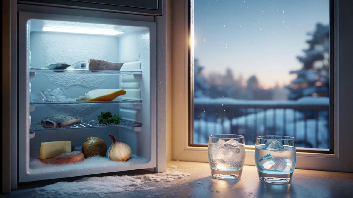 Ghiaccio nel freezer e neve fuori: Perché uno puzza e l'altra no