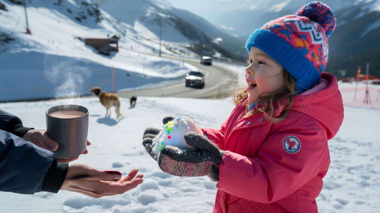 La neve si può mangiare? Perché farla assaggiare ai bambini è pericoloso