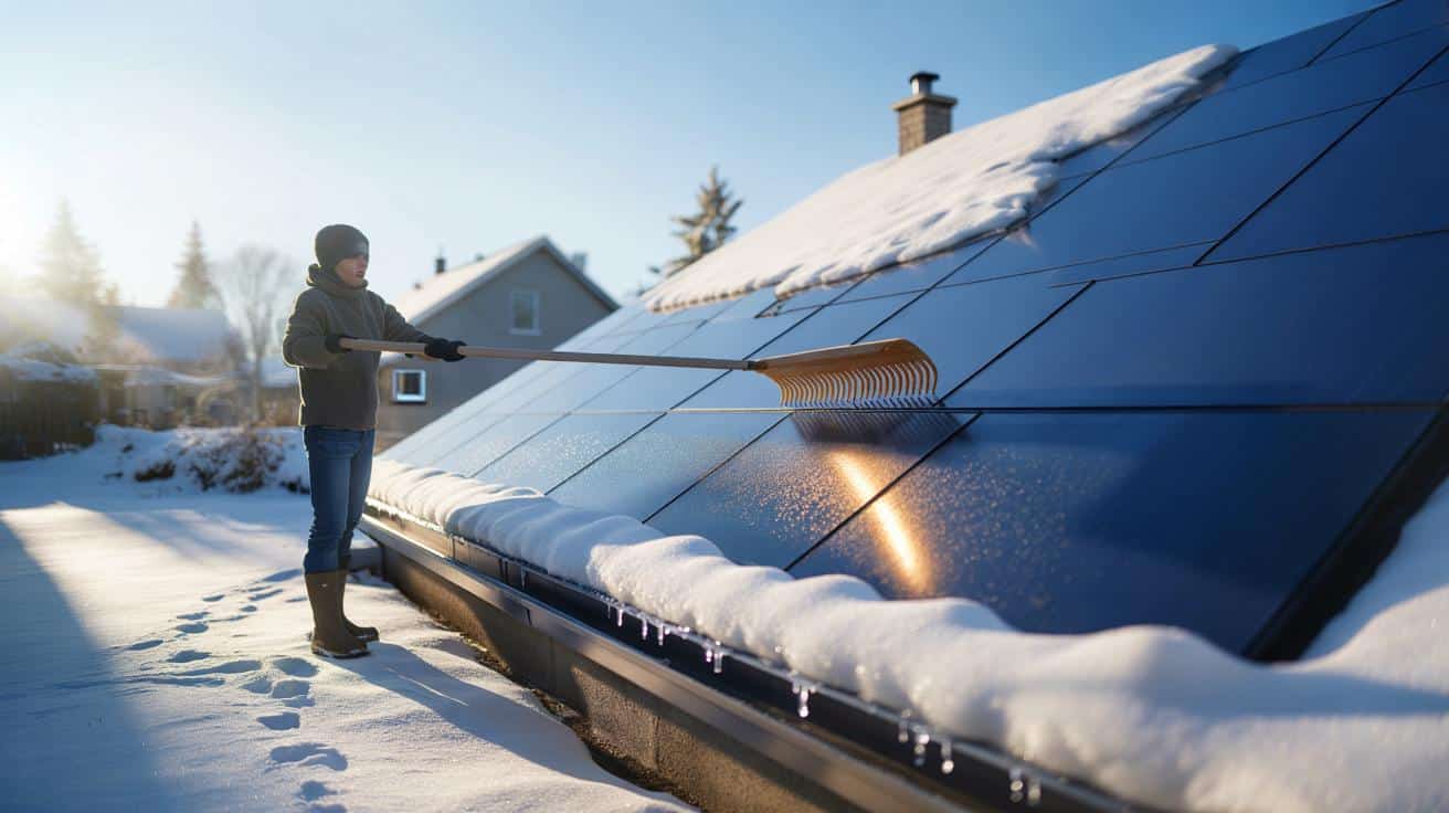 Neve sui pannelli solari: Meglio pulire o aspettare? La verità sulla resa in inverno