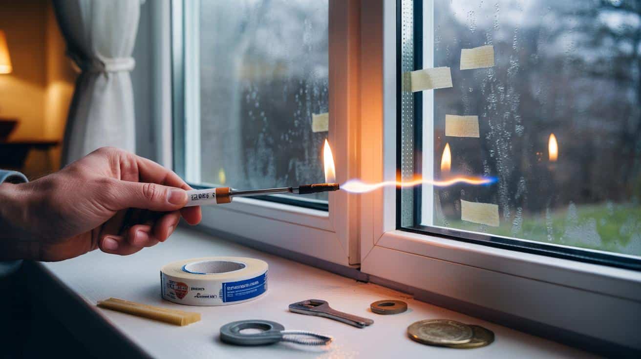 Spifferi dalle finestre: con il test dell’accendino capisci dove butti 300 euro l’anno in 7 mosse