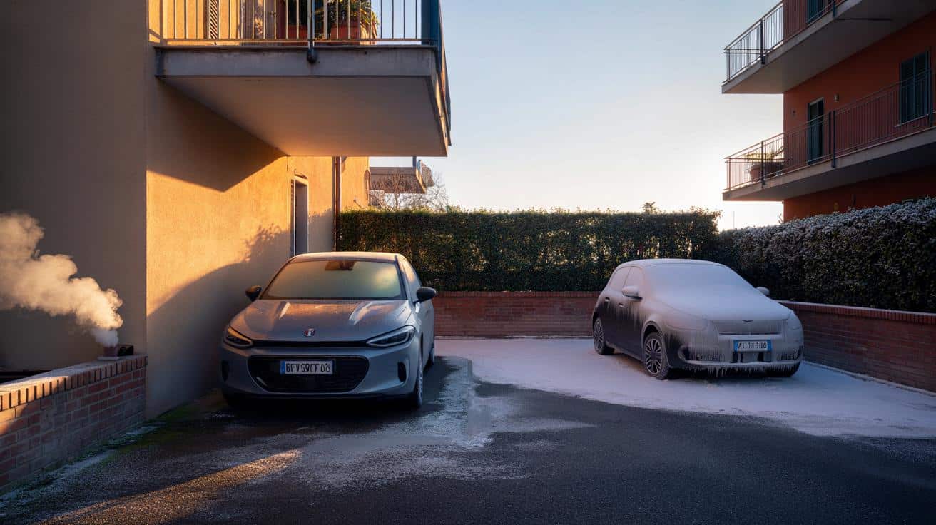 “Dove parcheggio l’auto?”: La posizione più sicura contro il gelo