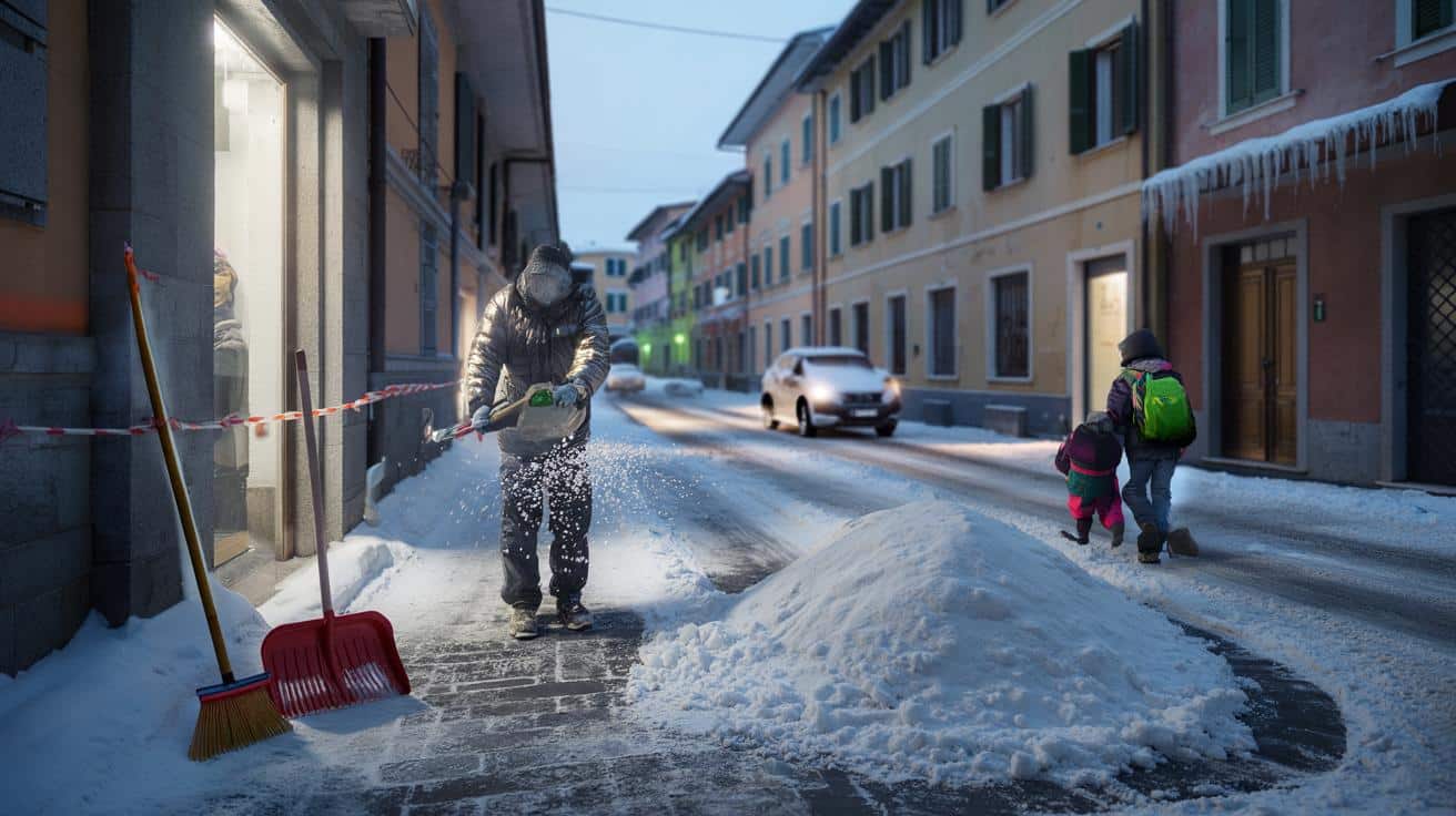 “È già le 7?”: La regola sullo sgombero neve che costa cara a proprietari e inquilini