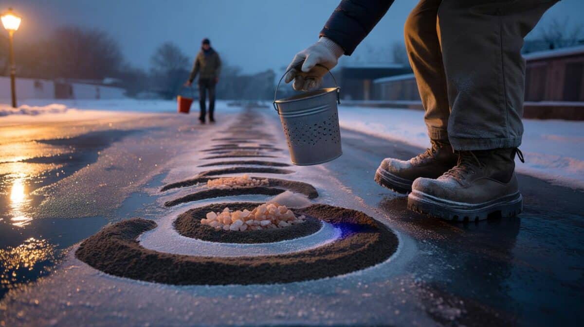 “Ho quasi scivolato!”: Il metodo infallibile anti-gelo sui gradini