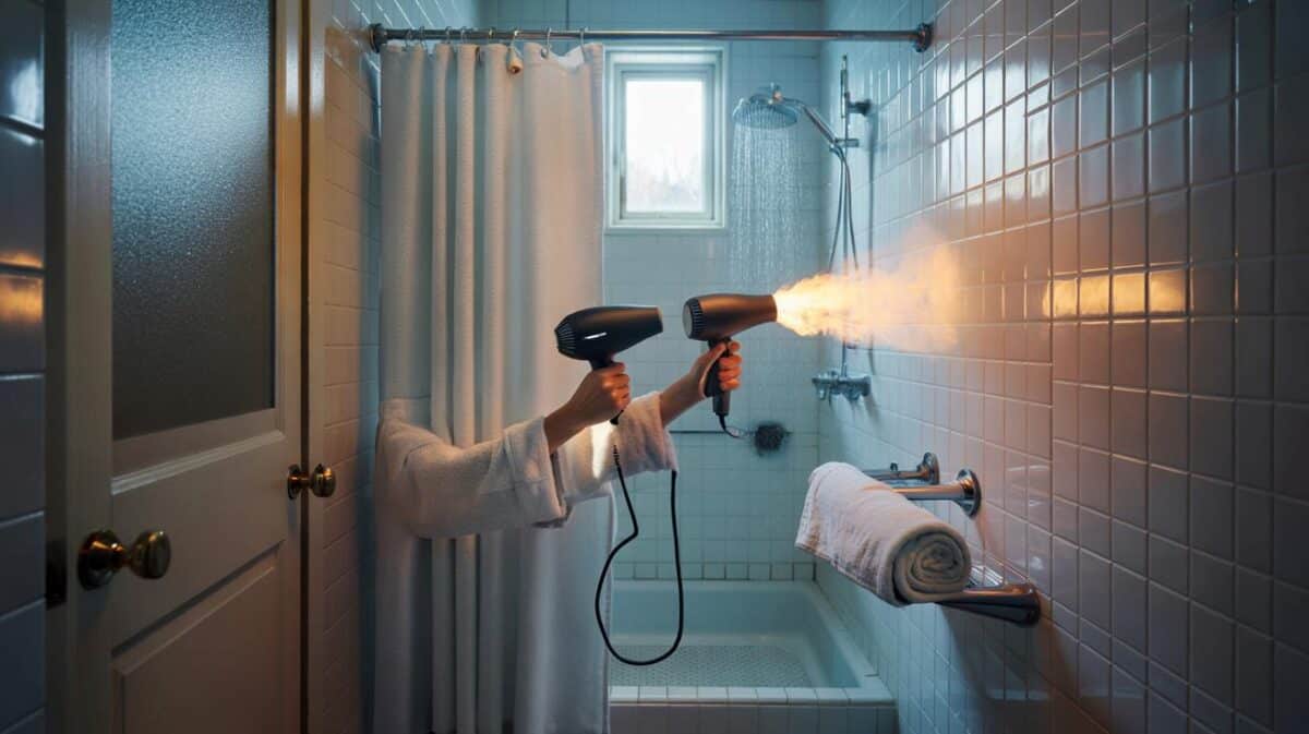 “Il bagno è gelido”: Il trucco per riscaldarlo in 3 minuti