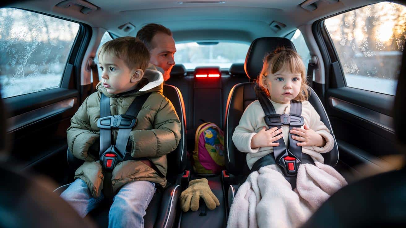 “La cintura non protegge!”: Perché la giacca invernale rende i bambini vulnerabili in auto