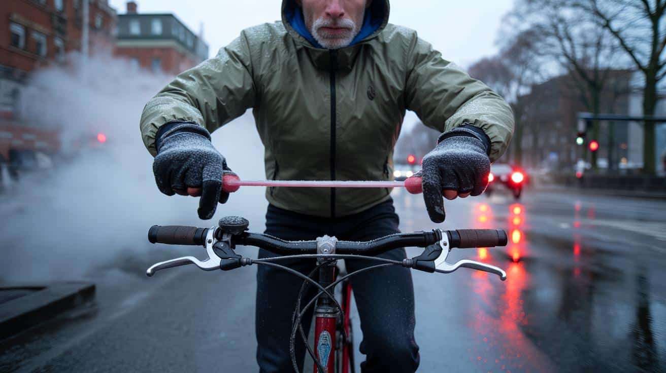 “Le dita sono gelate!”: Il trucco dei ciclisti per riscaldarle