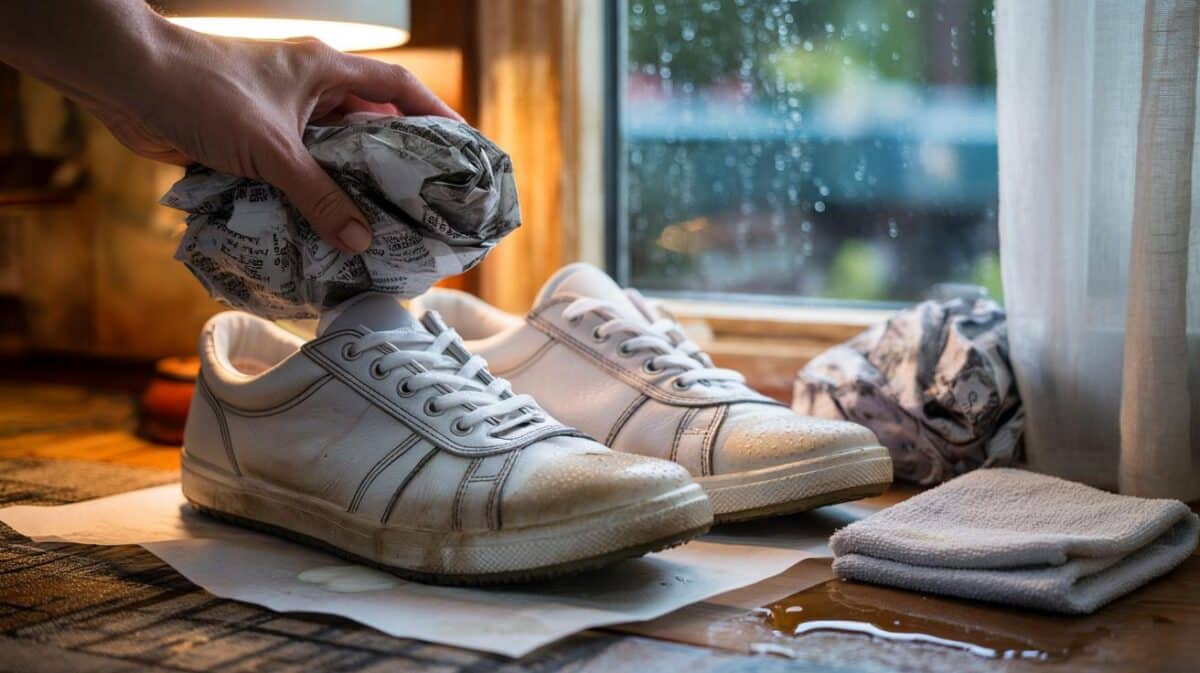 “Le scarpe sono distrutte!”: Il trucco del giornale che funziona sempre