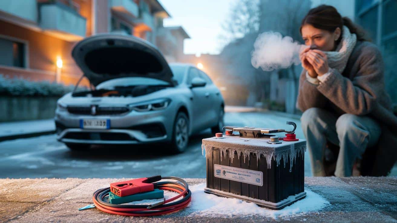 “Non parte più!”: Il freddo che uccide la batteria dell’auto