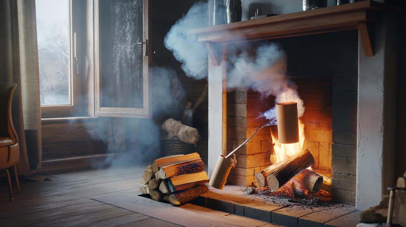 “Perché entra fumo?”: L’errore classico quando accendi il caminetto