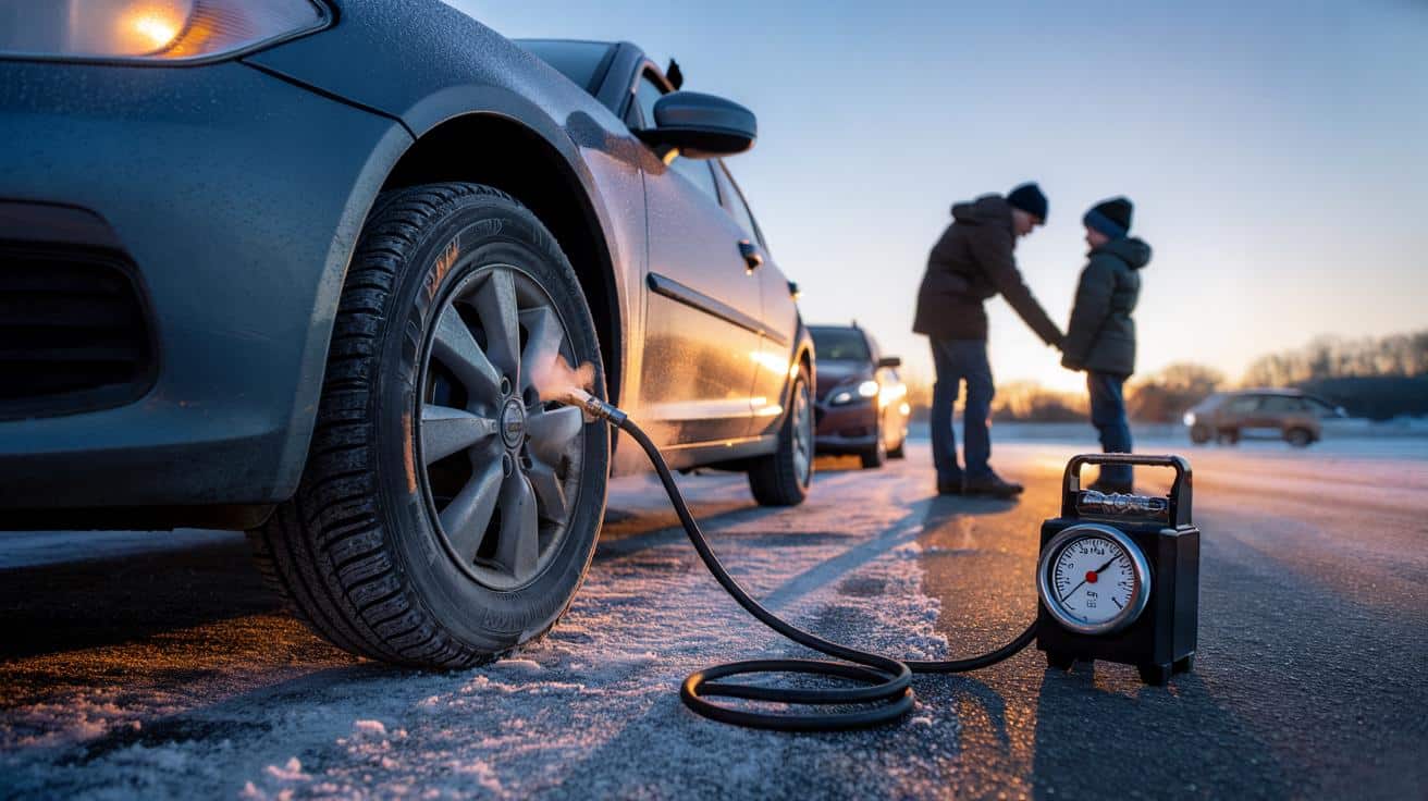 “Perché le gomme si sgonfiano?”: Il fenomeno del freddo che sorprende gli automobilisti