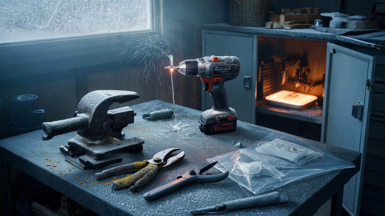 “Tutto gelato nel garage!”: Perché rovina gli attrezzi